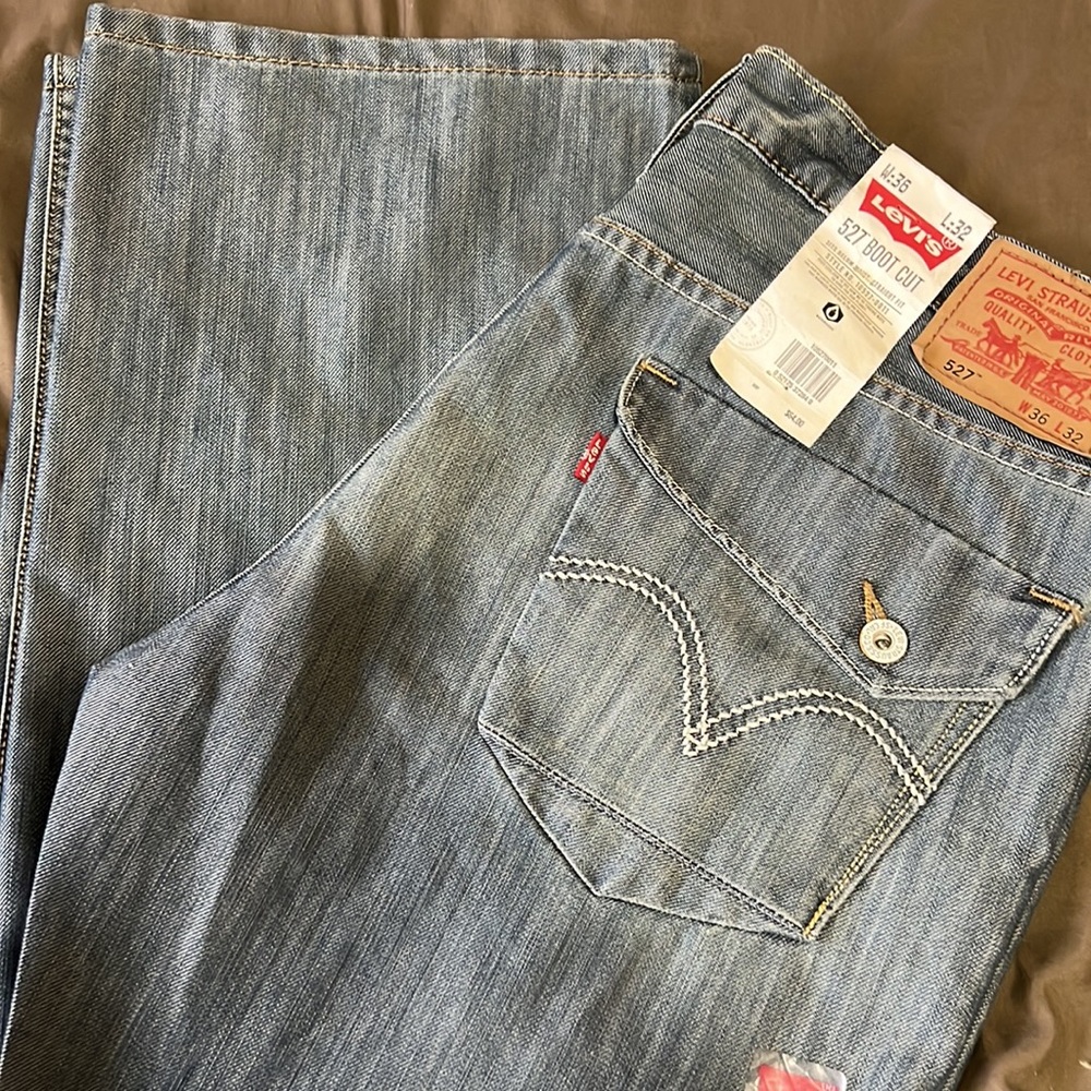 NWT Men Levi’s 527 Boot Cut Jean
